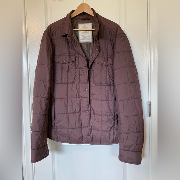 Brunello Cucinelli Other - Brunello Cucinelli Thermore Quilted Puffer shirt Jacket XXL Mens